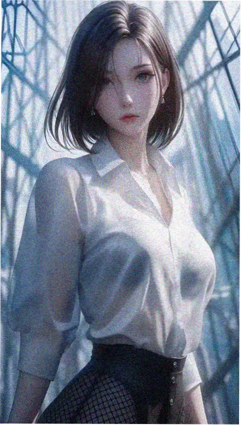 国漫《赛博茶馆》科幻番剧海报